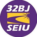 32BJ SEIU logo