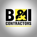 B & I Contractors logo