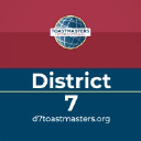 District 7 Toastmasters logo