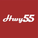 Hwy 55 Burgers Shakes & Fries logo